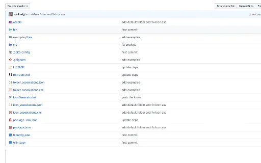 Atom Material Icons ডাউনলোড করুন – GitHub-এ সুন্দর আইকন ব্যবহার করুন - Screenshot 1