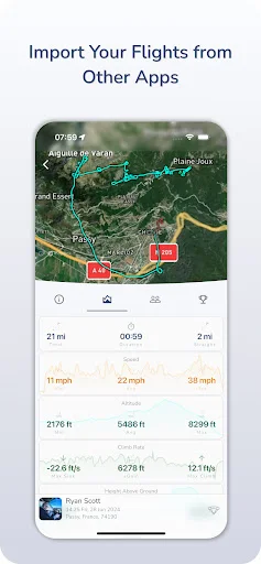 Gaggle Paragliding অ্যাপ ডাউনলোড করুন – সেরা ফ্লাইট ট্র্যাকিং ও নেভিগেশন - Screenshot 7