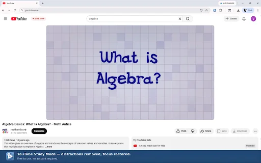 YouTube Study Mode ডাউনলোড করুন – মনোযোগ বাড়ান ও distractions মুক্ত থাকুন - Screenshot 3