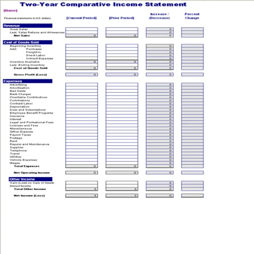 Financial Statement Templates ডাউনলোড করুন – পেশাদার আর্থিক হিসাবের সমাধান - Screenshot 22