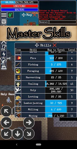 Kisnard Online MMORPG ডাউনলোড করুন – সেরা ২ডি ফ্যান্টাসি অ্যাডভেঞ্চার - Screenshot 2