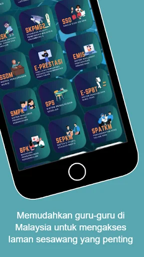 Cikgu KPM ডাউনলোড করুন – শিক্ষকদের জন্য সেরা ওয়ান-স্টপ অ্যাপ - Screenshot 2