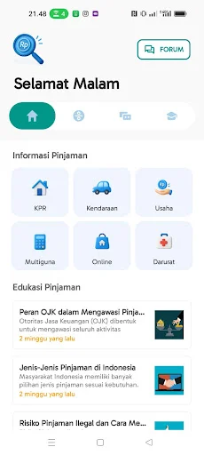 PAPIN – Panduan Pinjaman ডাউনলোড করুন – দ্রুত ঋণের তথ্য ও টিপস - Screenshot 2