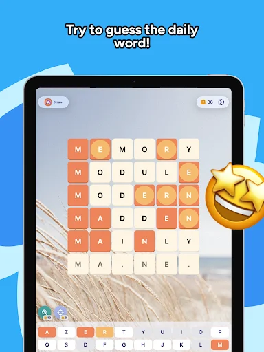 Sutom – Word Game & Puzzles ডাউনলোড করুন | প্রতিদিনের মস্তিষ্কের ব্যায়াম - Screenshot 8