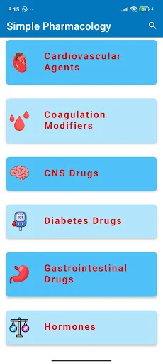 Simple Pharmacology ডাউনলোড করুন – মেডিকেল শিক্ষার্থীদের জন্য সেরা অ্যাপ - Screenshot 9
