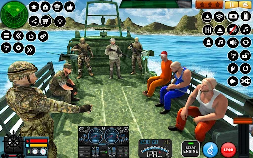US Army Hovercraft Simulator ডাউনলোড করুন – সেরা মিলিটারী গেম - Screenshot 17