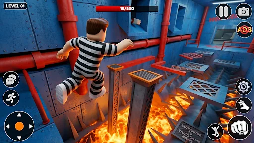 Escape Papa Pizzeria Run ডাউনলোড করুন – সেরা পিৎজা অ্যাডভেঞ্চার গেম - Screenshot 2