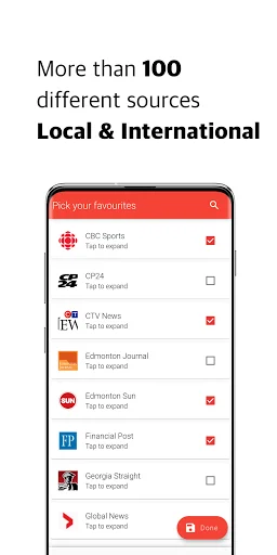 Canada News Live TV & Papers Download – সেরা কানাডিয়ান সংবাদ অ্যাপ - Screenshot 4