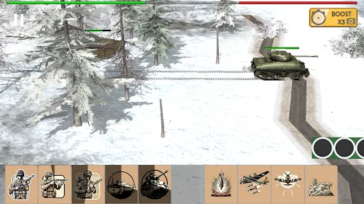 Trench Warfare WW2 Strategy ডাউনলোড করুন – সেরা যুদ্ধ কৌশল গেম - Screenshot 2