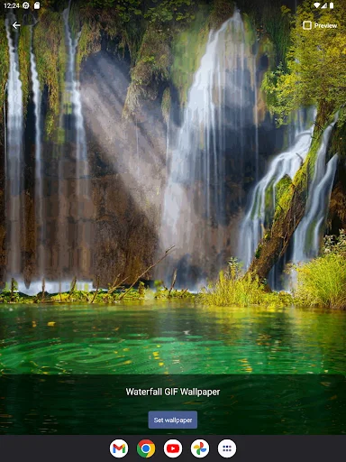 Waterfall GIF Wallpaper ডাউনলোড করুন – সেরা ৩ডি অ্যানিমেটেড ওয়ালপেপার - Screenshot 13