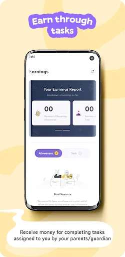 Earlybean: Youngster অ্যাপ ডাউনলোড করুন – অর্থ ব্যবস্থাপনার পাঠ - Screenshot 2