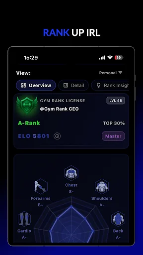 Gym Rank: AI Workout Tracker ডাউনলোড করুন – সেরা ফ্রি ফিটনেস অ্যাপ - Screenshot 10