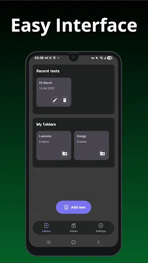 Teleprompter Automatic ডাউনলোড করুন – ভিডিও স্ক্রিপ্ট পড়ুন সহজেই - Screenshot 3
