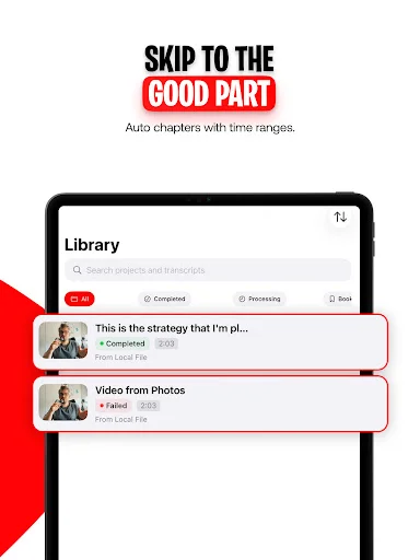 Video Transcriber: VidNotes ডাউনলোড করুন – সেরা AI ভিডিও নোট টুল - Screenshot 13