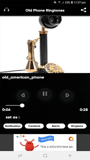 Old Phone Ringtones ডাউনলোড করুন – সেরা ক্লাসিক রিংটোন - Screenshot 5
