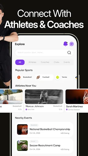 PIN Sport App ডাউনলোড করুন – খেলোয়াড় ও কোচদের জন্য সেরা প্ল্যাটফর্ম - Screenshot 4